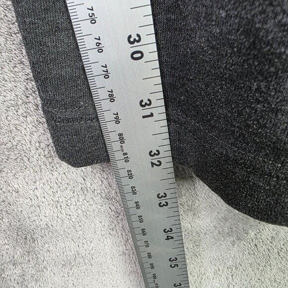 Mens US Polo Assn Gray Heavyweight Fleece Sweatpants Drawstring Polyester XXL - Picture 7 of 10